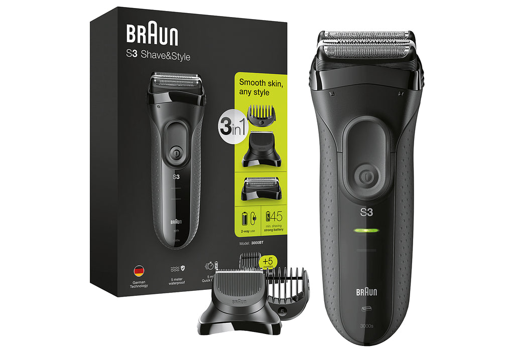 BRAUN Akkurasierer Series 3 - 3000BT b