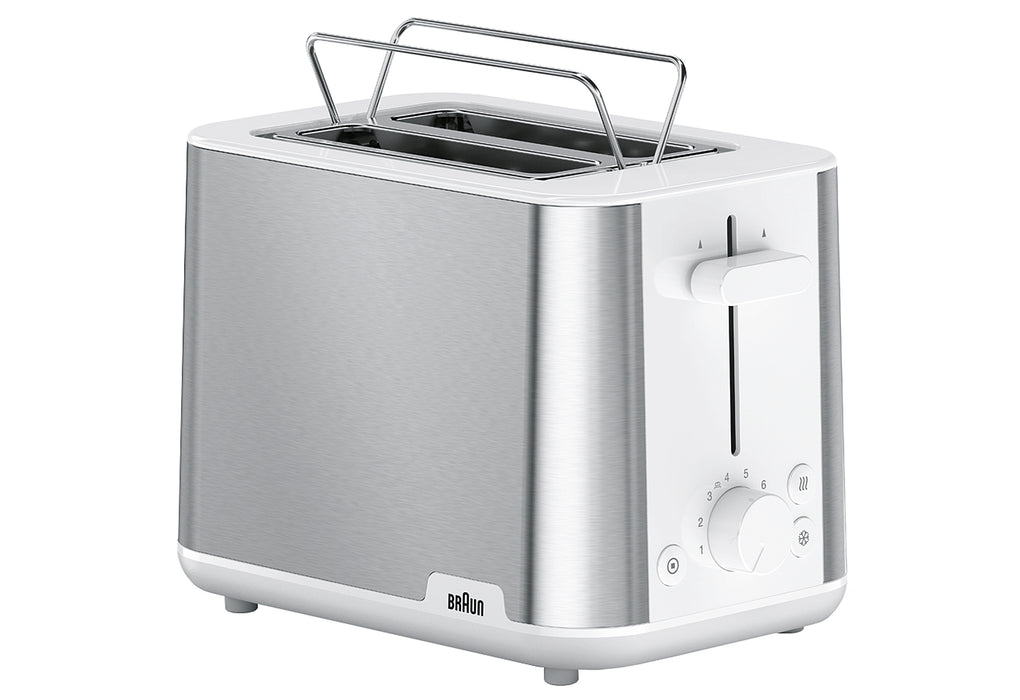 BRAUN Toaster HT 1510 WH 2 Scheiben 900Watt weiß