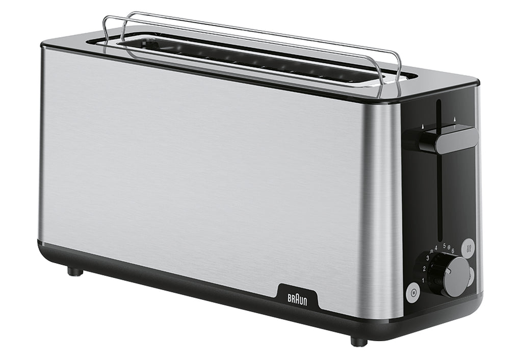 BRAUN Langschlitztoaster PurShine HT 1610 BK schwarz