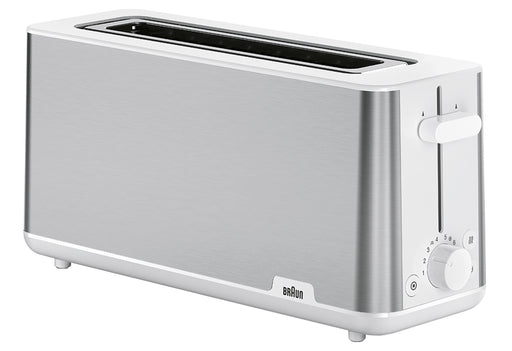 BRAUN Langschlitztoaster PurShine HT 1610 WH weiß