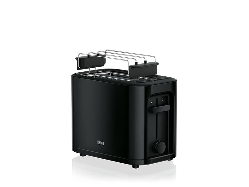 BRAUN Toaster 2 Scheiben HT 3010 BK schwarz