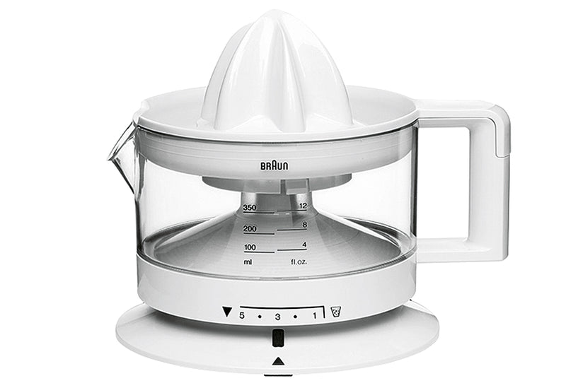 BRAUN Zitruspresse CJ 3000 Saftbehälter 350 ml 20 W weiß