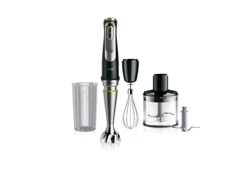 BRAUN MQ 9135XI Stabmixer-Set Multi Quick 9 1200W Edelstahl