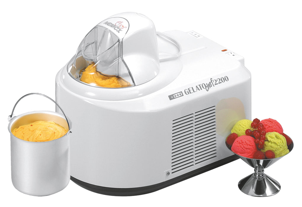 NEMOX Eismaschine Gelato Chef 2200 I-green weiß