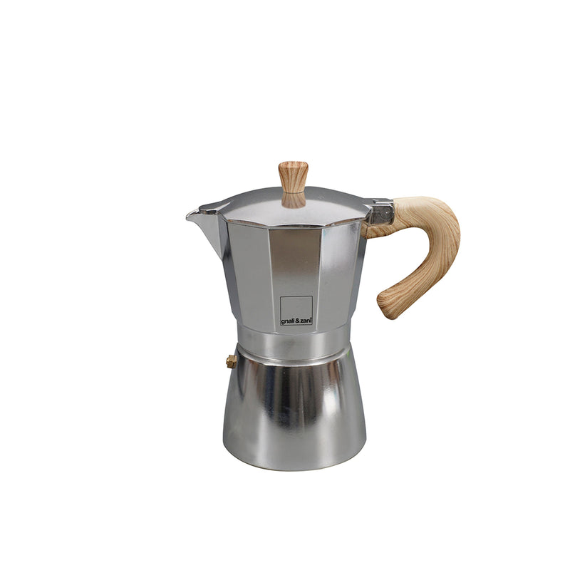 Venezia - Espressokocher, alu, 3 Tassen