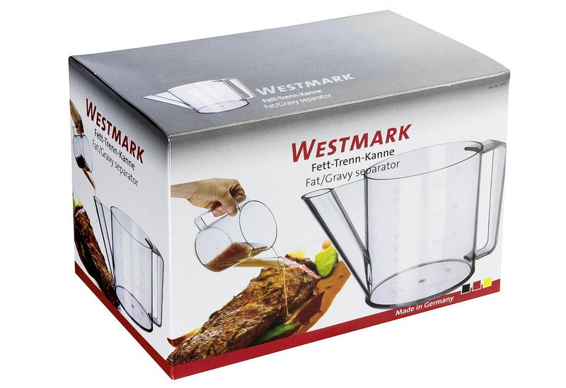 WESTMARK Fetttrennkanne mit Meßskala 1 l SAN