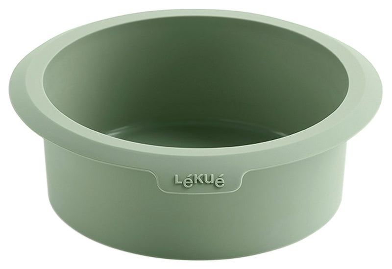 LEKUE Silikonform für Airfryer Ø15cm grün