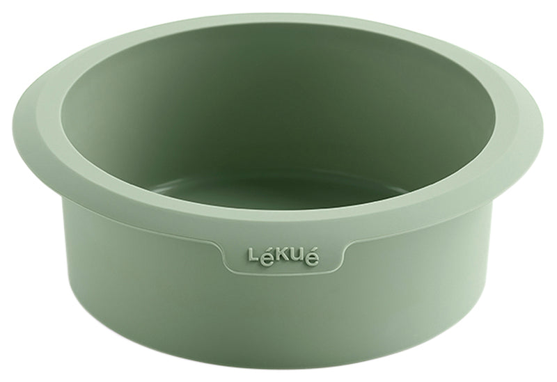 LEKUE Silikonform für Airfryer Ø15cm grün