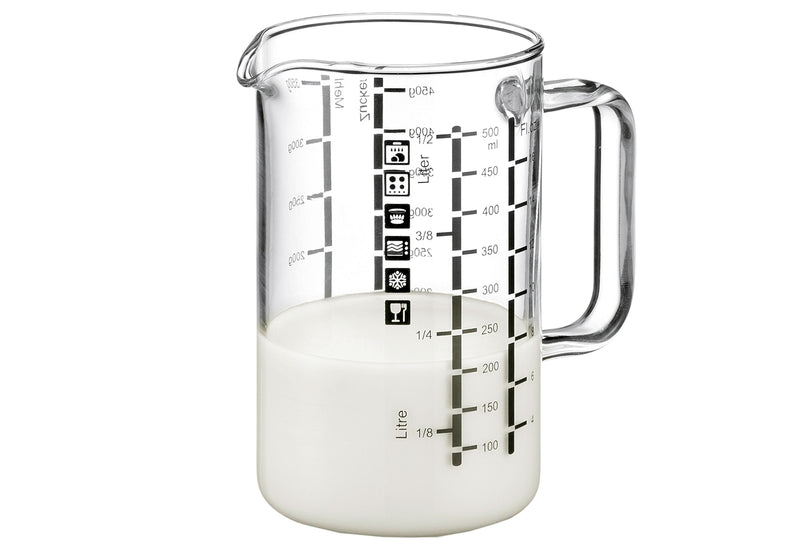 SIMAX Messbecher mit Henkel 0,5 l