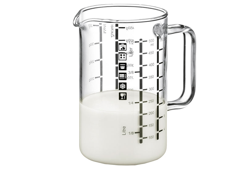 SIMAX Messbecher mit Henkel 0,5 l