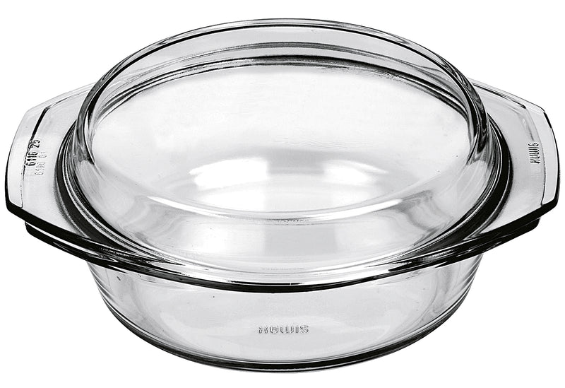 SIMAX Schüssel rund mit flachem Deckel 2,5 l