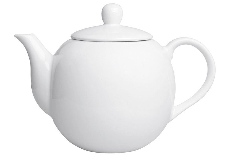 Teekanne Porzellan 1,1l weiß