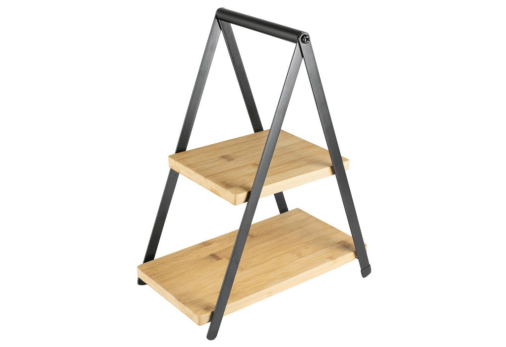 GUSTA Etagere Bambus/Metall H35