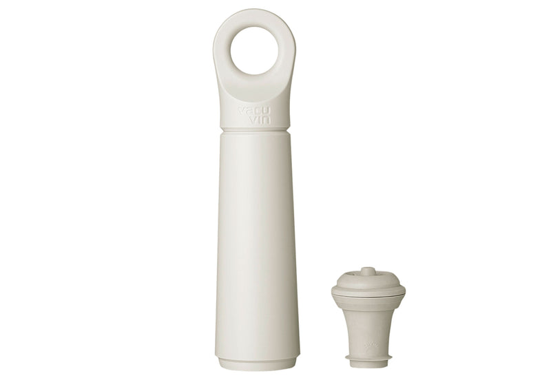 VACU VIN Weinpumpe Loop mit 1 Stopfen sand