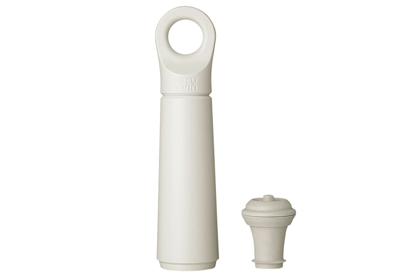 VACU VIN Weinpumpe Loop mit 1 Stopfen sand