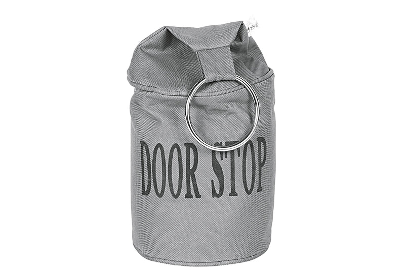 ESSCHERT DESIGN Türstopper doorstop 2,76 kg 34cm Ø13,5cm grau/schwarz