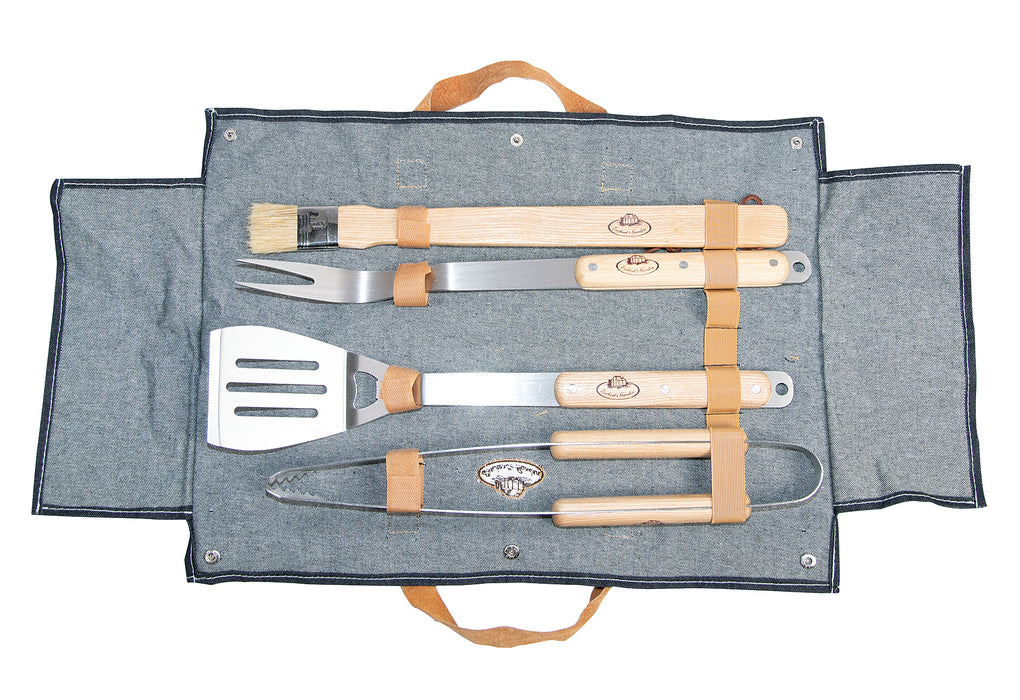 ESSCHERT Grillbesteckset 48,7x4,9x17,8cm