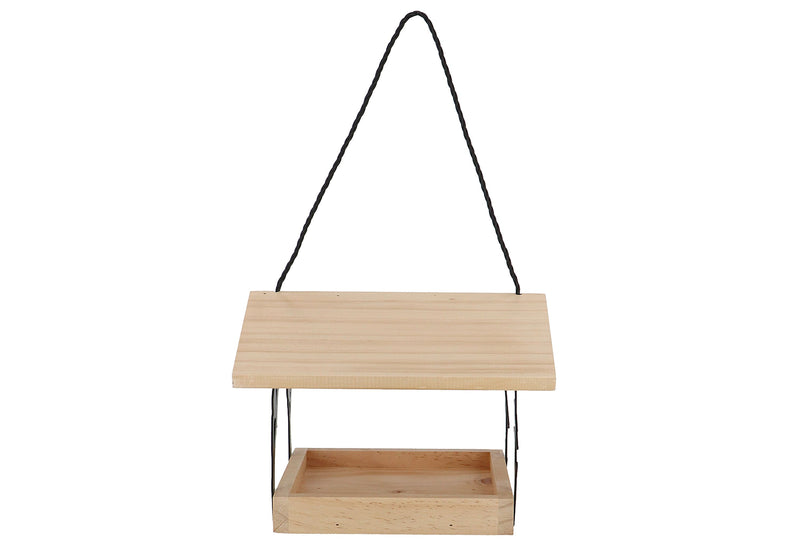 ESSCHERT Vogelfutterhaus Zilpzalp zum Hängen 24,5x24,5x18,3cm