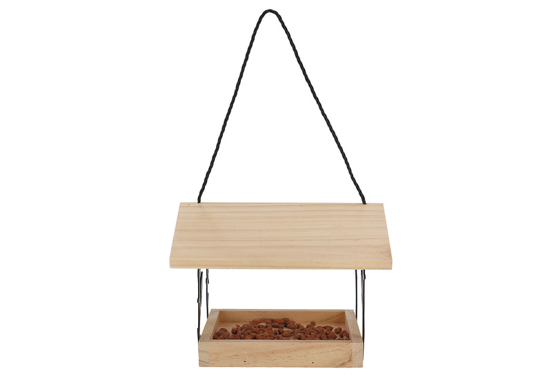 ESSCHERT Vogelfutterhaus Zilpzalp zum Hängen 24,5x24,5x18,3cm