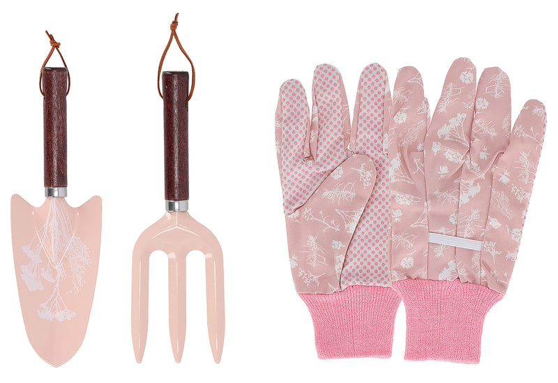 ESSCHERT DESIGN Gartengeräte und Handschuhe im Set sortiert
