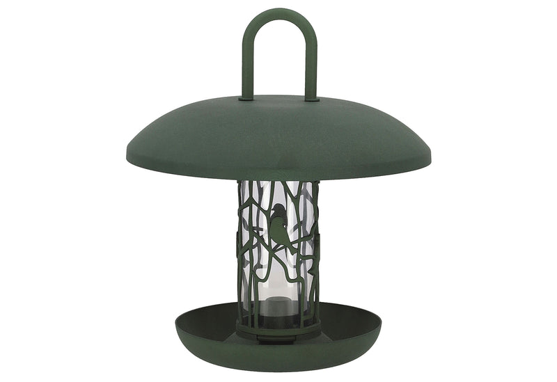 ESSCHERT Futtersilo mit Schale recycelt 26,5x26,5x29,9 cm