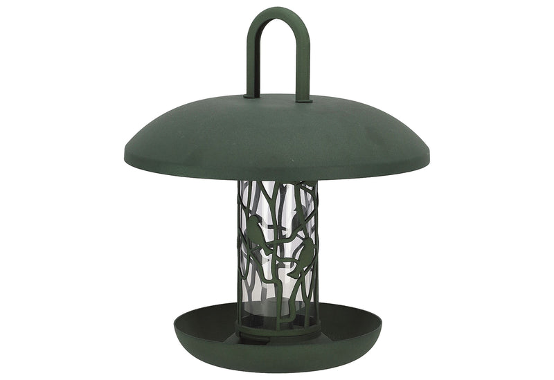 ESSCHERT Futtersilo mit Schale recycelt 26,5x26,5x29,9 cm