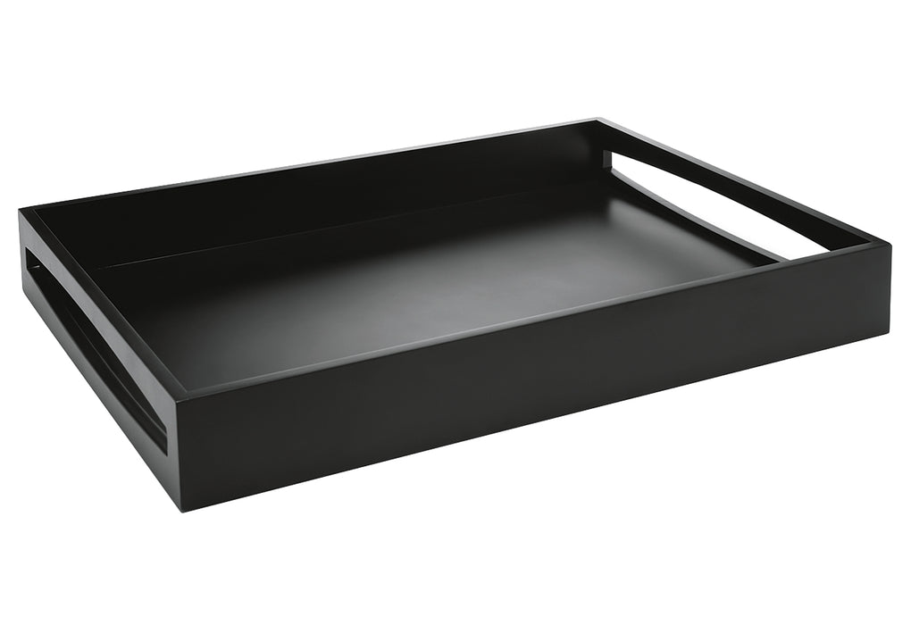 LEOPOLD Tablett MDF schwarz