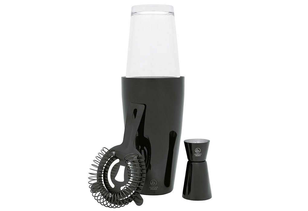 LEOPOLD VIENNA Boston Shaker Set Black