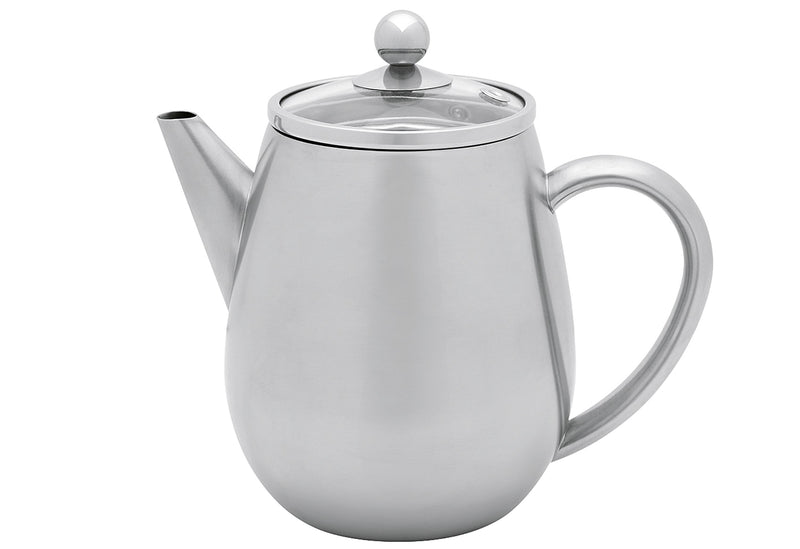 BREDEMEIJER Teekanne  Duet Eva 0,5l Edelstahl poliert