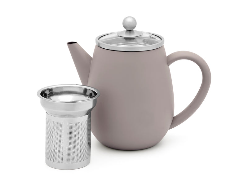 BREDEMEIJER Teekanne Eva 0,5 l matt grau