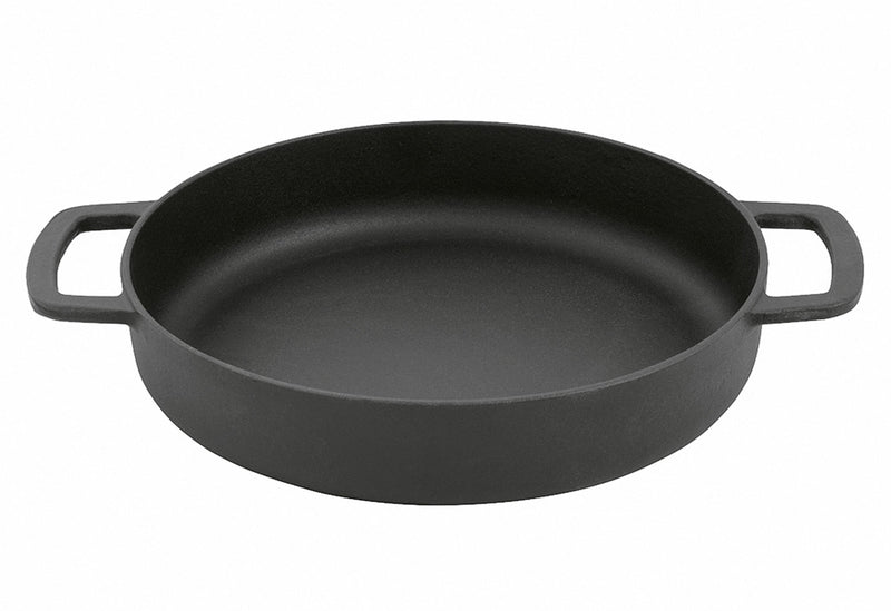 COMBEKK Bratpfanne Sous-Chef Ø24cm mit Doppelgriff schwarz