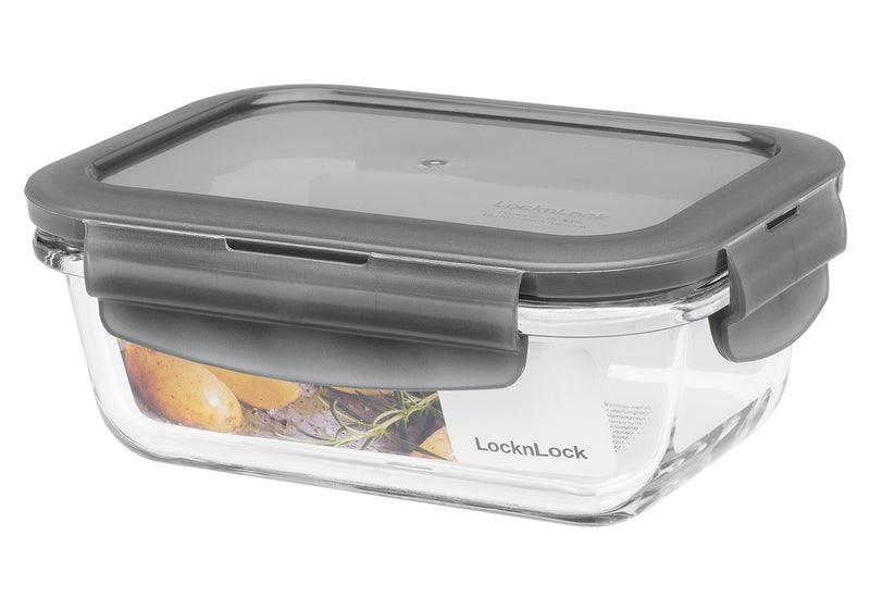 LOCK&LOCK Frischhaltedose Boroseal rechteckig 380ml 15x11x5,7cm