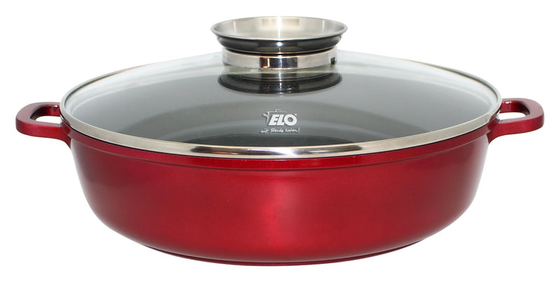 ELO Servierpfanne Ø28cm Rubino Aluguss rot