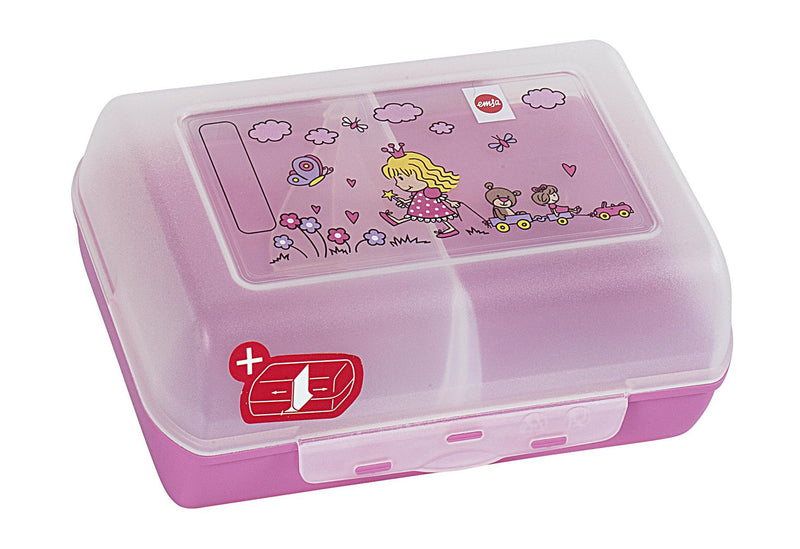 EMSA Brotdose Variablo Princess mit Trennwand 16x11x7cm