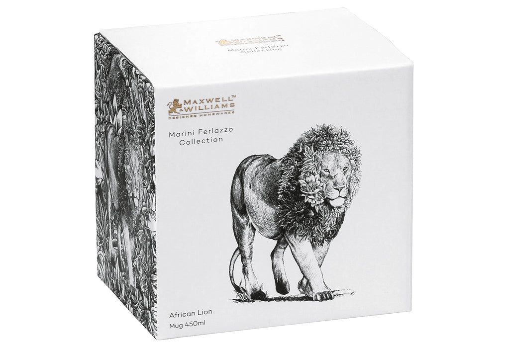 MAXWELL & WILLIAMS MF Becher hoch Keramik African Lion