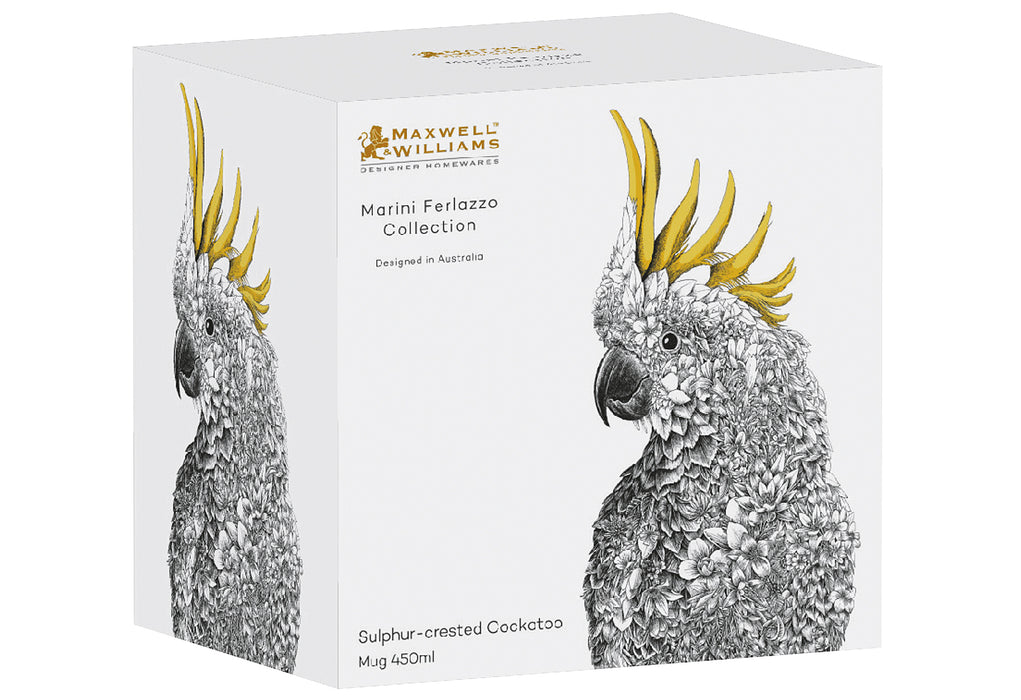 MAXWELL & WILLIAMS MF Becher hoch Keramik Cockatoo