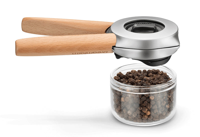 DREAMFARM Gewürzmühle Ortwo mit Holzgriffen