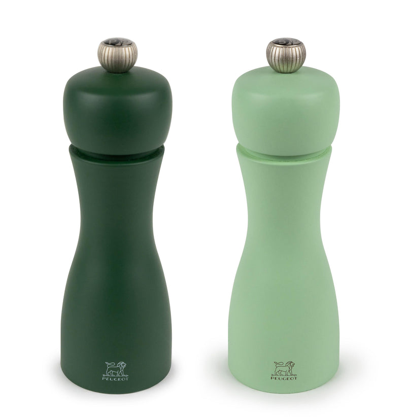 PEUGEOT Mühlen-Set Tahiti Wasser PM&SM 15cm 2Stück