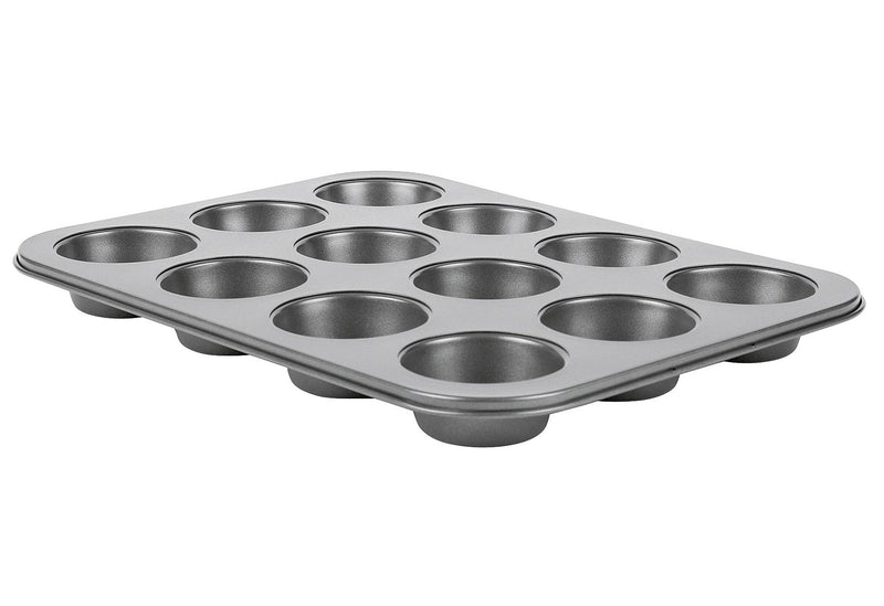 Muffinform für 12 Stück grau