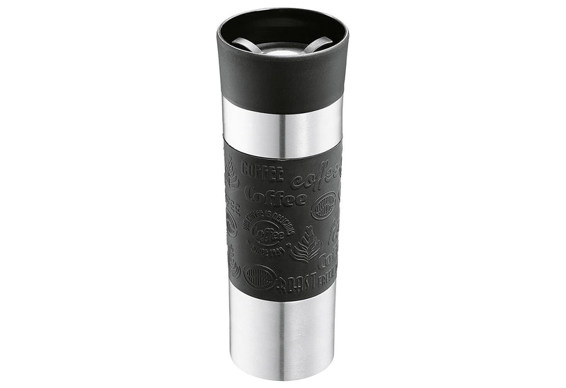 CILIO Isoliertrinkbecher Viaggio 500ml Ø8cm Höhe 22,5cm schwarz