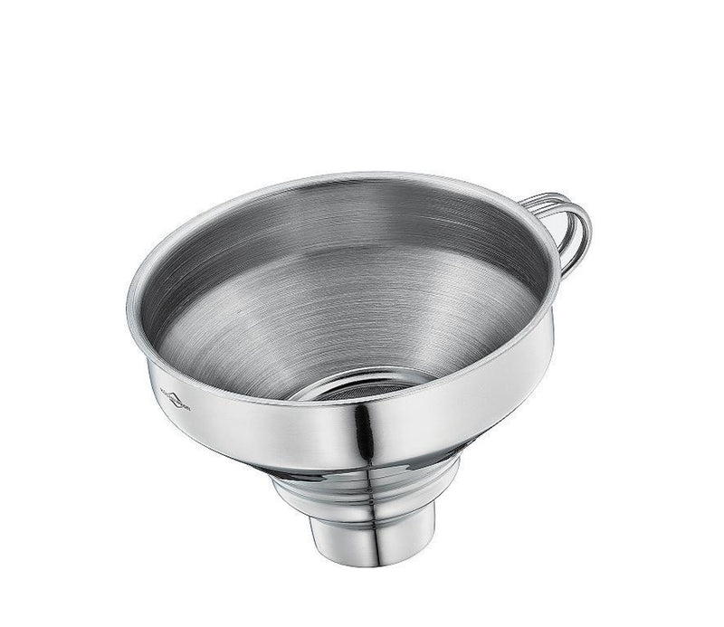 KÜCHENPROFI Trichter Edelstahl mit Sieb 9cm Ø13cm