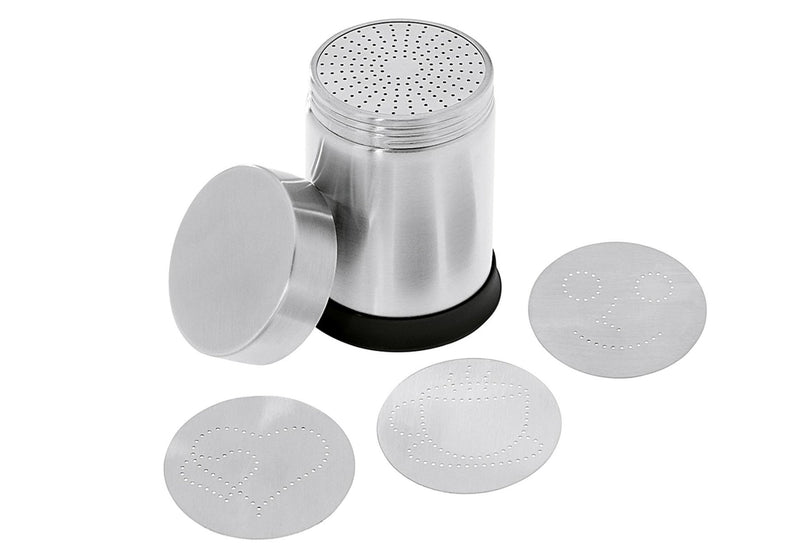 WESTMARK Dekorier-/Kakaostreuer 4 Motive 10cm Ø7cm