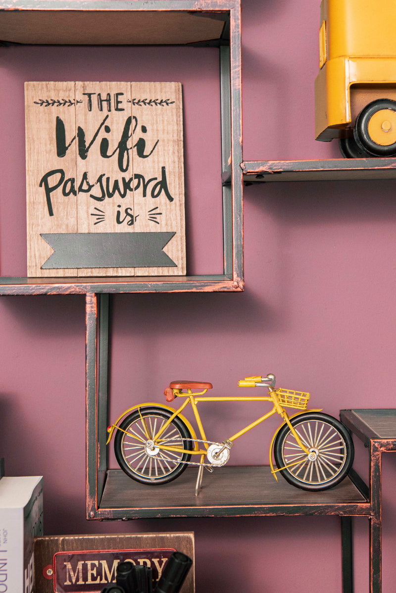 Tolles Vintage Retro Metallschild mit Motto: Fahrrad... , Material Metall , Farbe mehrfarbig, Maße 30 x 20 cm, tolle Geschenkidee und Mitbringsel