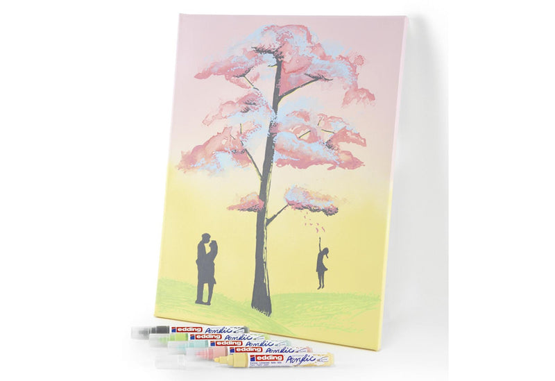 EDDING Acrylic Marker 5100 medium pastell 5Stück