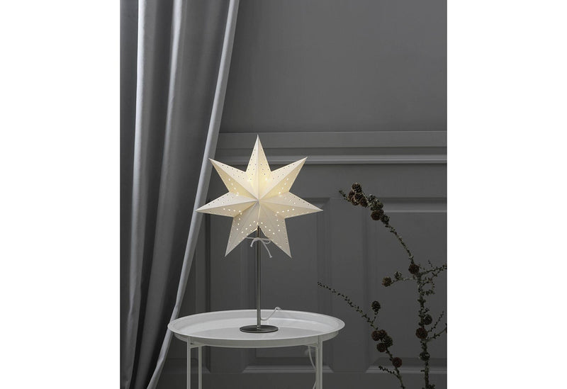 STAR TRADING Papierstern Bobo ca.34cm weiß