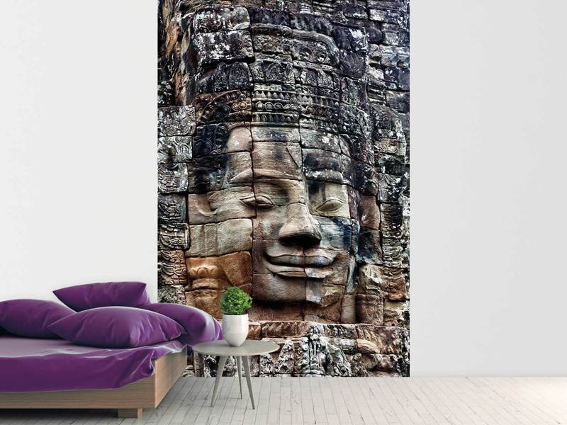 Wall Mural Buddha Angkor Thom