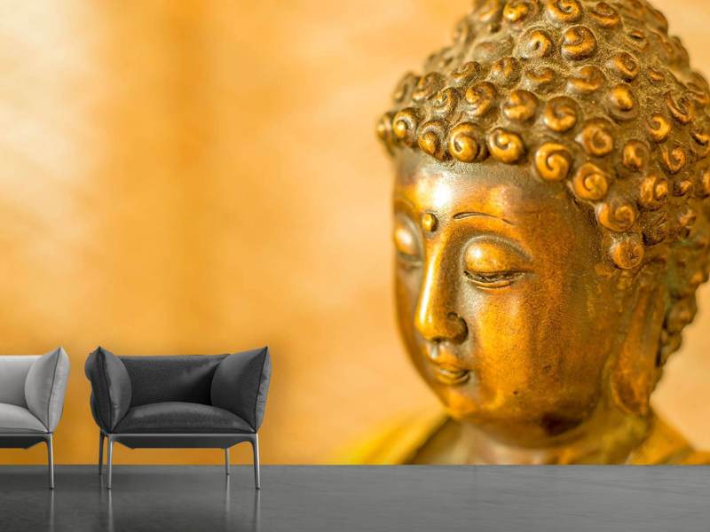 Wall Mural Buddha head