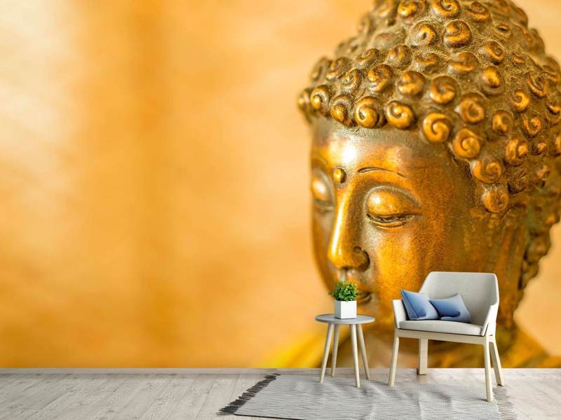 Wall Mural Buddha head