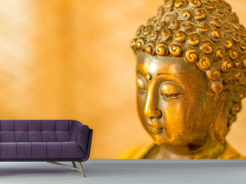 Wall Mural Buddha head