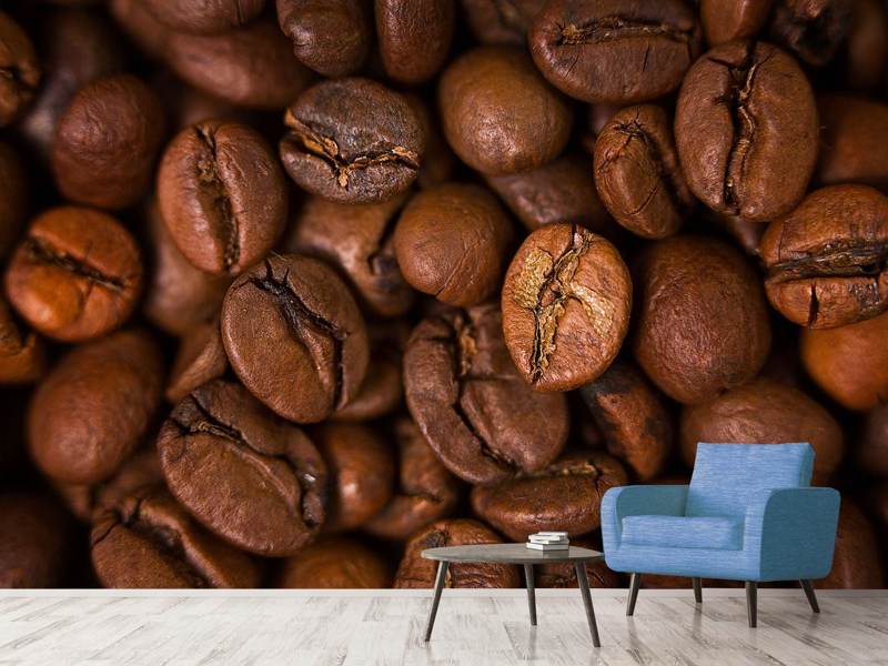 Wall Mural Close Up Coffee Beans